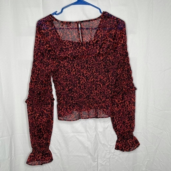 WALTER BAKER Serena Top City Lights red leopard - Picture 10 of 12